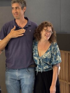 Pablo and Paige, our tour escorts. He is Spanish and she is American.