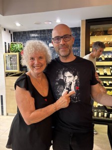 May 2025 in Granada, Gerry with Pablo, conductor of the Spanish choir